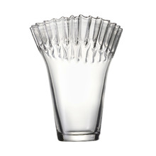 2 Piece Tousle Soda Lime Glass Vase Set